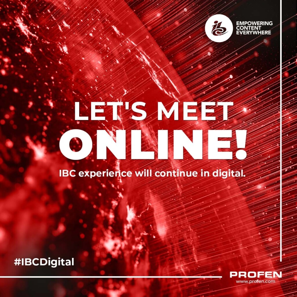 Profen Will be Exhibiting at IBC between 3-6 December